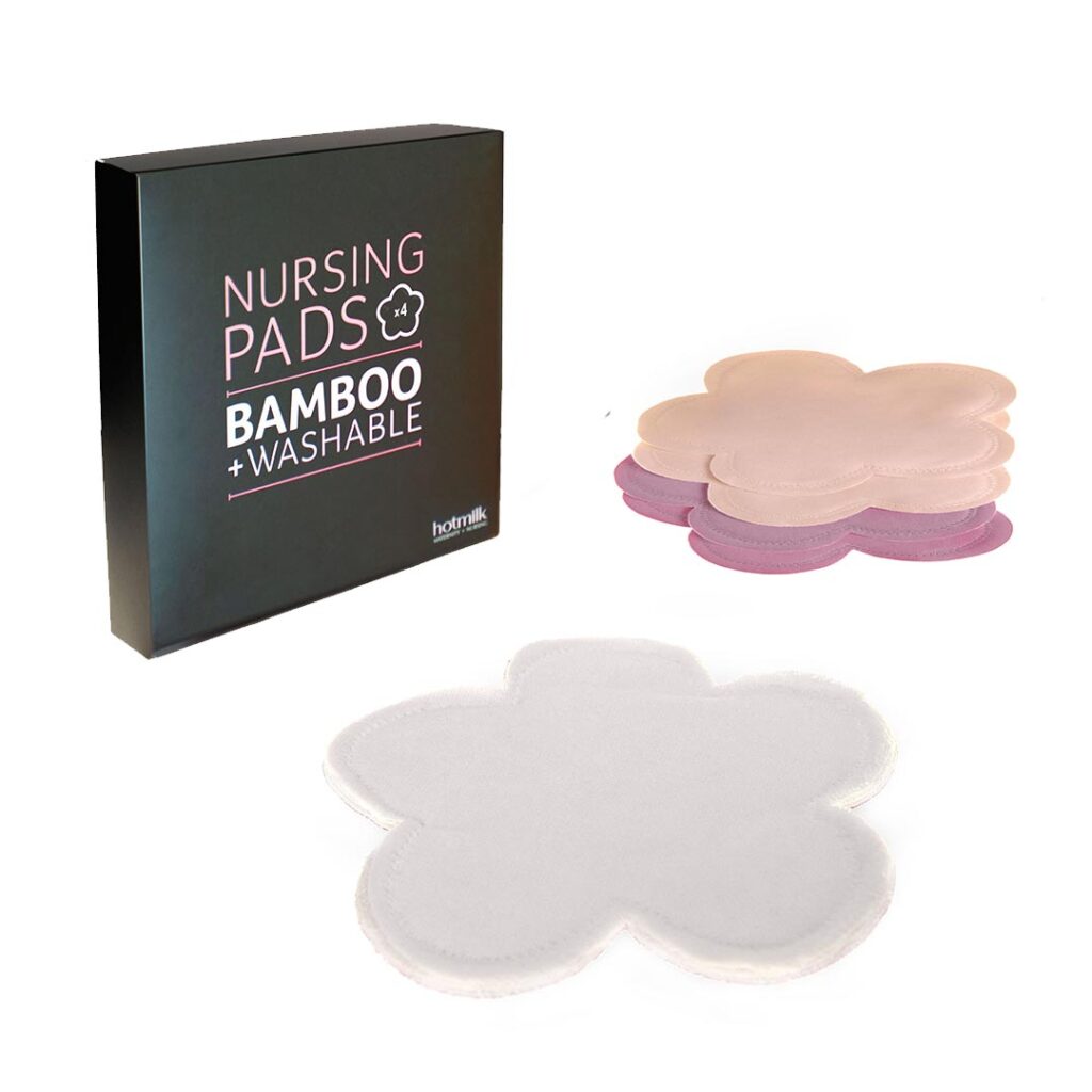 Hot Milk Bamboo Nursing Pads (4 pack) Mum's Express